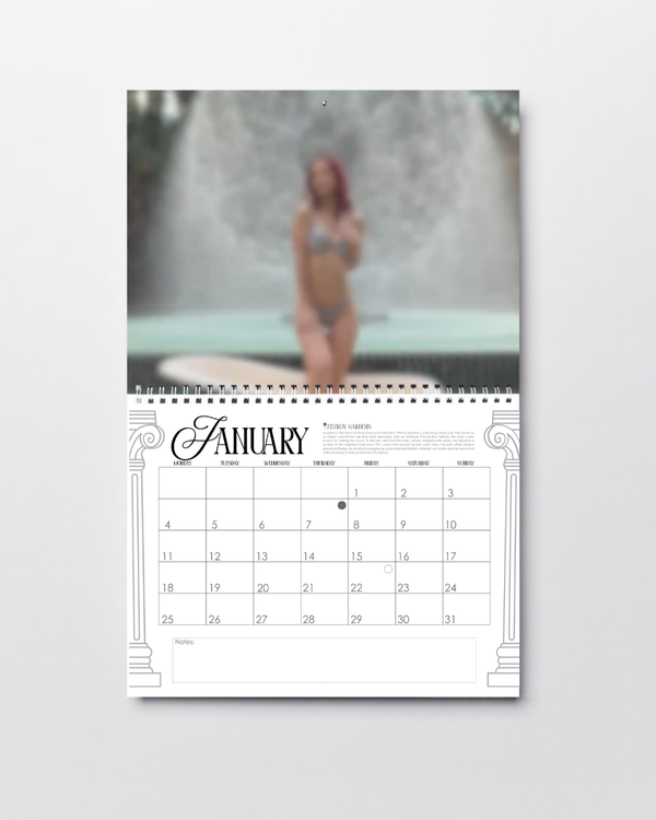 Gods of the Cross 2027 Calendar [Pre Order]