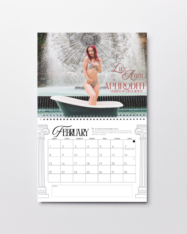 Gods of the Cross 2027 Calendar [Pre Order]