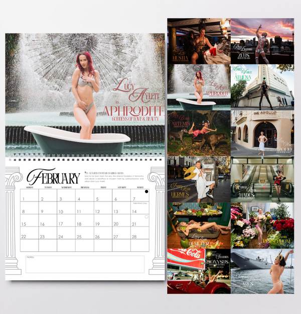 Gods of the Cross 2027 Calendar [Pre Order]